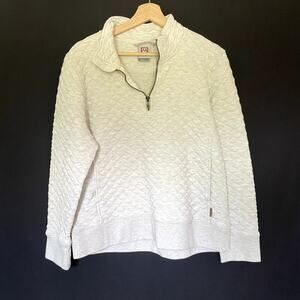 Avalanche 3/4 sleeves pullover sweater fleece women's size XL casual warm